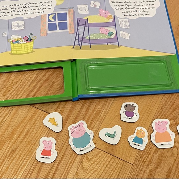Peppa Pig Marvellous Magnet Book like new - Picture 6 of 7